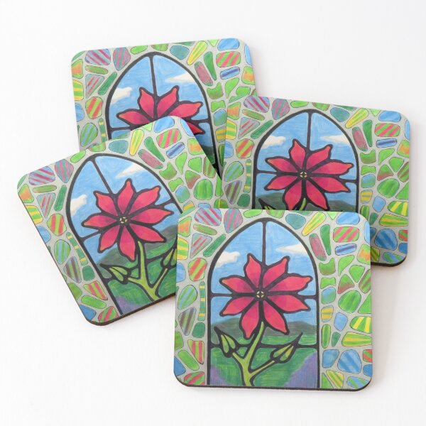 Item preview, 763 - STAINED GLASS & MOSAIC - DAVE EDWARDS - COLOURED PENCILS - 2023 designed and sold by BLYTHART.