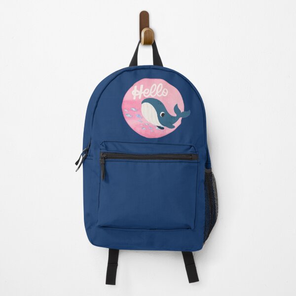Item preview, Cute blue whale say hello designed and sold by SWAR89.