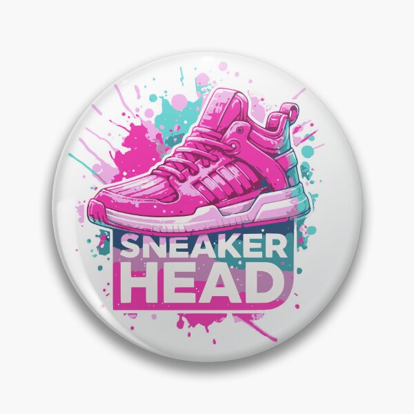 Item preview, Sneaker Head in pink stickers and more designed and sold by CRandRRstickers.