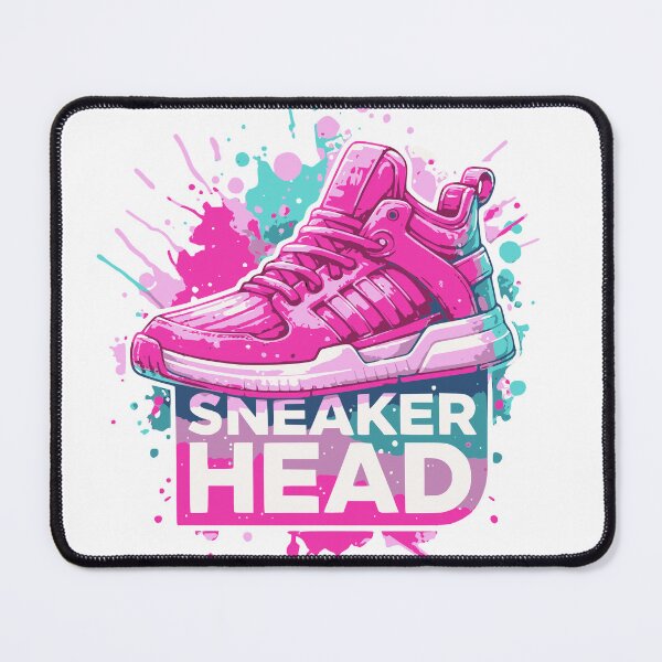 Item preview, Sneaker Head in pink stickers and more designed and sold by CRandRRstickers.