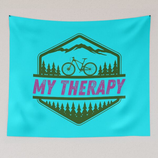 Item preview, Mountain Biking Downhill Trail T-shirt Pattern for MTB lovers designed and sold by ZaniokoDesign.
