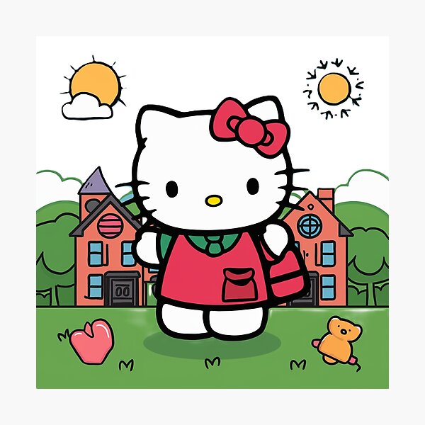 Item preview, Back To School Hello Kitty designed and sold by Lijostore7.