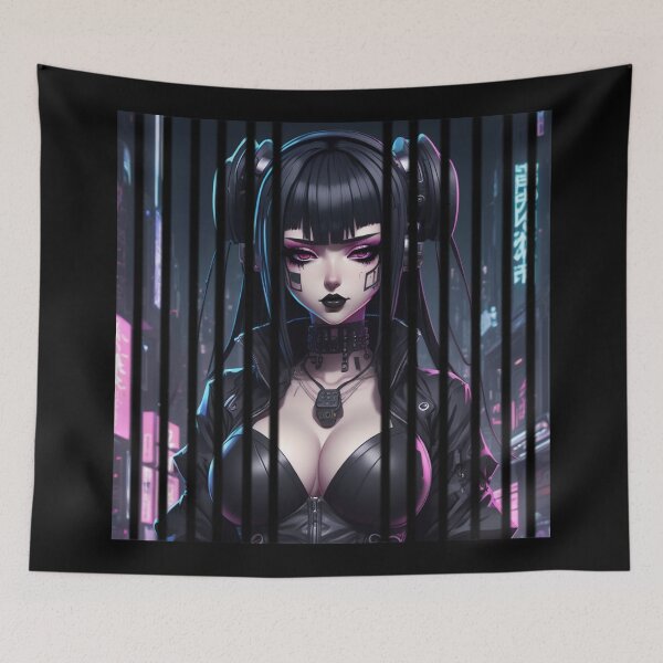Item preview, Cyberpunk Girl, Unique Design, Bars designed and sold by Burn-Ego.