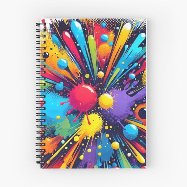 Item preview, Burst Of Color Splash Art designed and sold by aheartforgod.