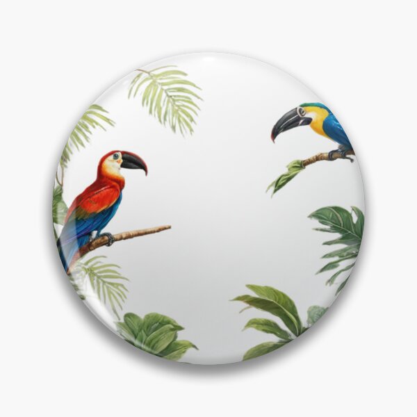 Item preview, Jungle Retreat: Vibrant Birds & Lush Greenery designed and sold by rajasekhark.