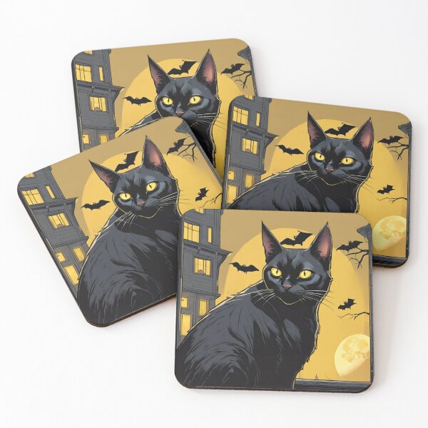 Item preview, Cat of Darkness  designed and sold by Aisha  Hamza.