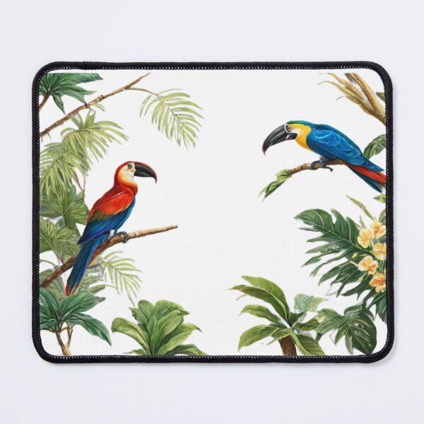 Item preview, Jungle Retreat: Vibrant Birds & Lush Greenery designed and sold by rajasekhark.