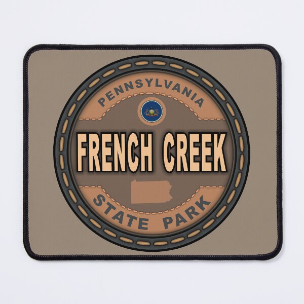 Item preview, French Creek State Park Pennsylvania stitching effect designed and sold by studioss76.