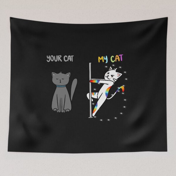 Item preview, Your Cat vs My Cat designed and sold by Cetaceous.