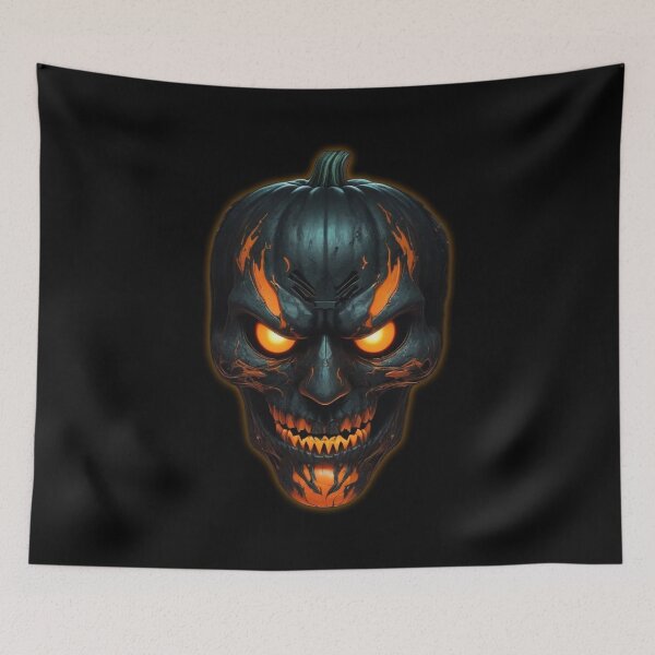 Item preview, Evil Pumpkin, Dark, Halloween, Jack O Lantern designed and sold by Burn-Ego.