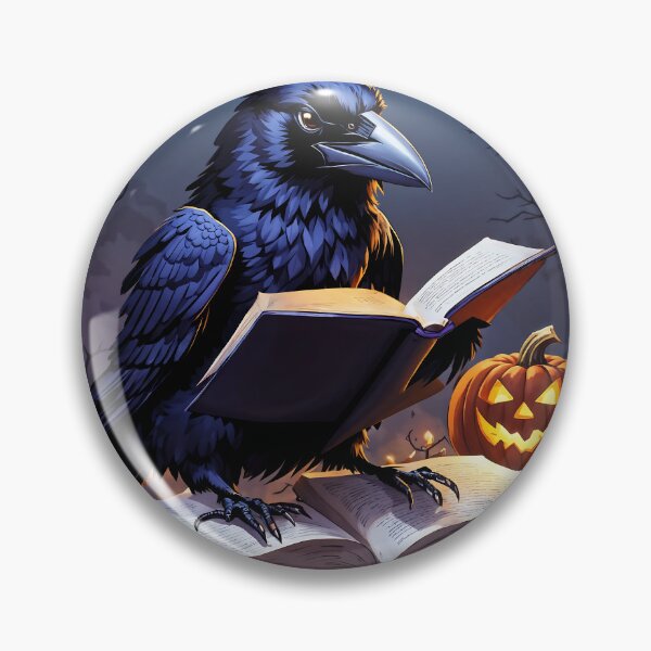 Item preview, Raven and a Book  designed and sold by Aisha  Hamza.