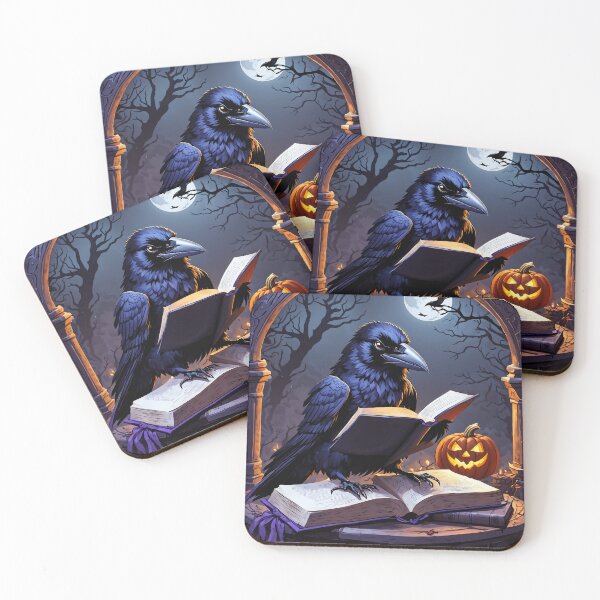 Item preview, Raven and a Book  designed and sold by Aisha  Hamza.