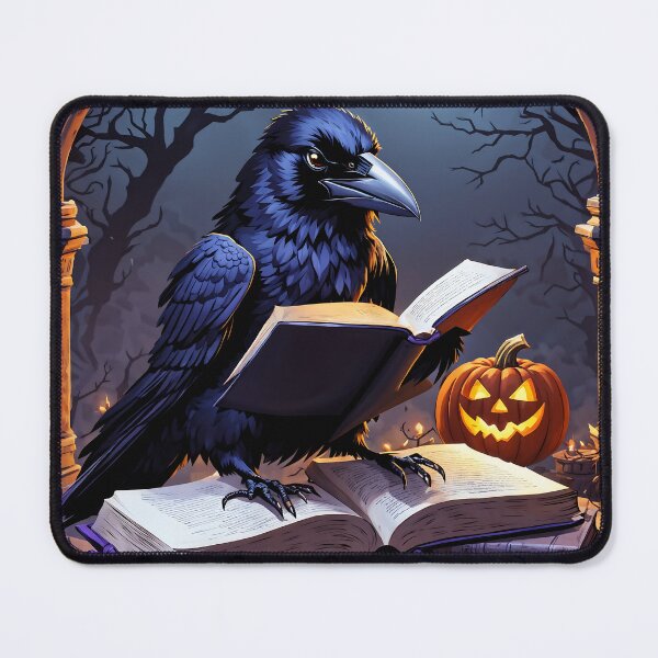 Item preview, Raven and a Book designed and sold by Aisha Hamza.