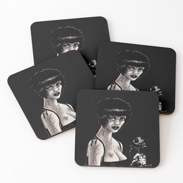 Item preview, black rose-Defoe designed and sold by LopesArtDesigns.