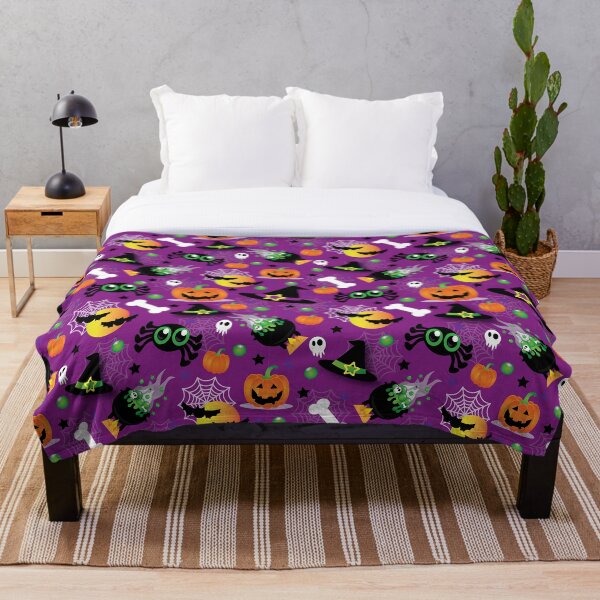 Item preview, Halloween seamless pattern  designed and sold by smalladventures.