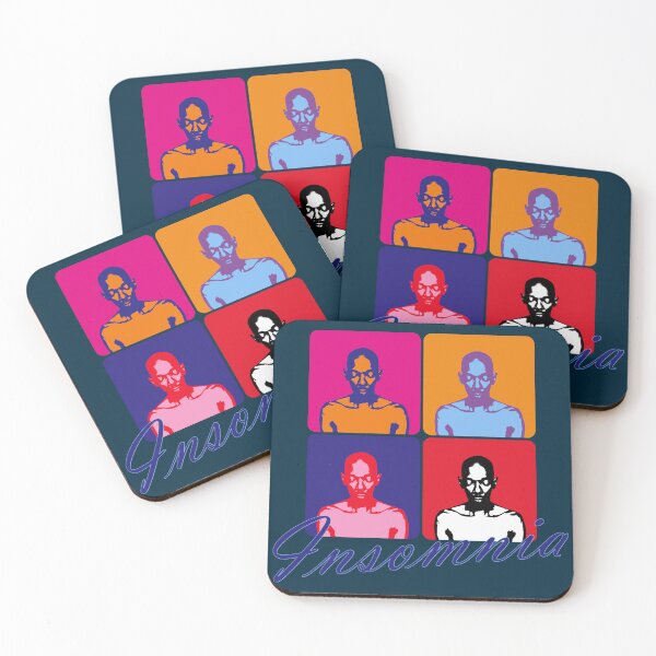 Item preview, Faithless Insomnia - Warhol Style Print With Text designed and sold by SMStore.
