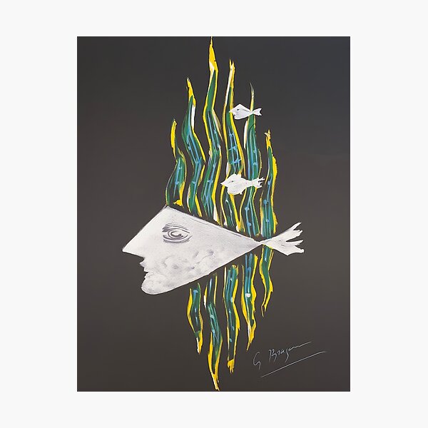 Item preview, Georges Papazoff, (1894-1972) Bulgaria, Georges Papazoff Surrealism designed and sold by J-Oua.