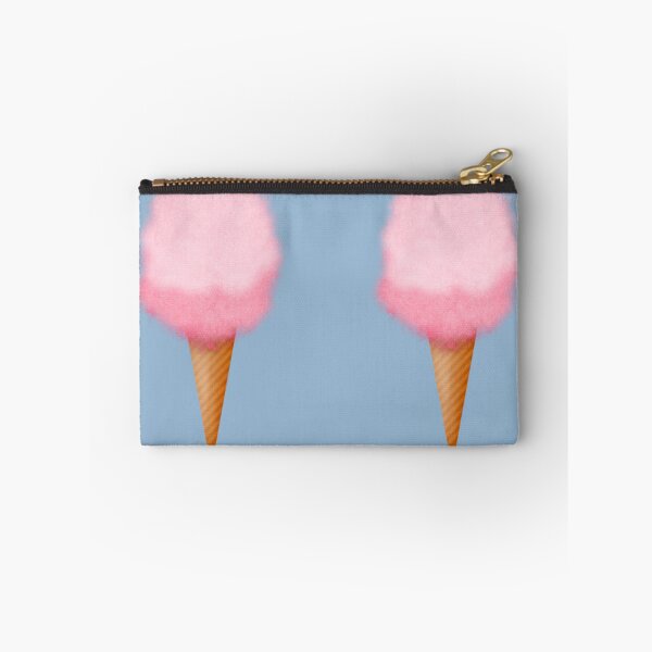 Item preview, Pink sugar cotton candy floss in a cone. designed and sold by claireseyeview.
