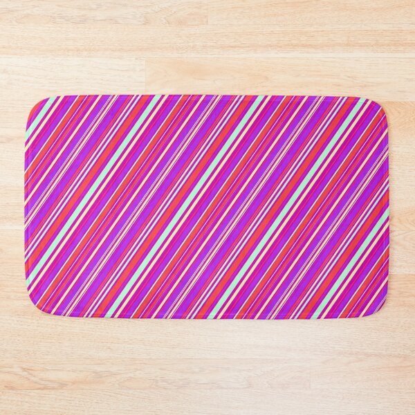 Item preview, Charming Stripes Dazzling Neon Visual Appeal Aesthetic Illustration  designed and sold by EvergreenMotifs.