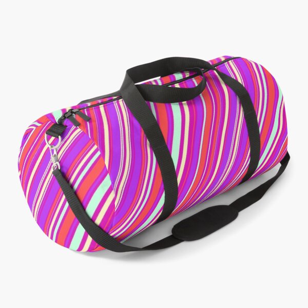 Item preview, Charming Stripes Dazzling Neon Visual Appeal Aesthetic Illustration  designed and sold by EvergreenMotifs.