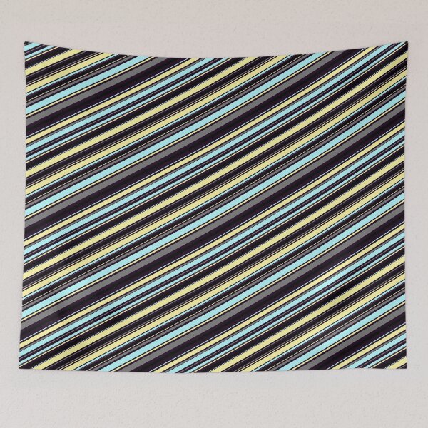 Item preview, Soft Stripes Dazzling Neon Visual Appeal Aesthetic Illustration  designed and sold by EvergreenMotifs.