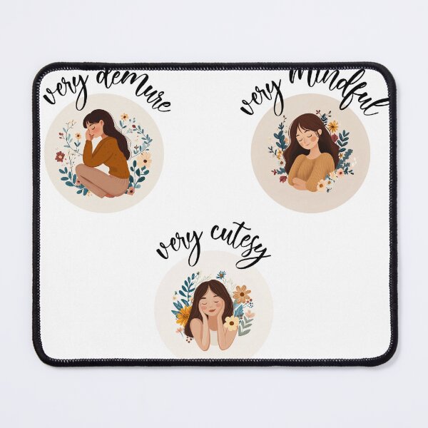 Item preview, Very demure, very cutesy, very mindful design designed and sold by anins-azuree.