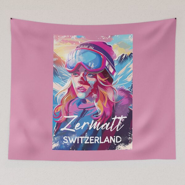 Item preview, Zermatt Switzerland  designed and sold by GoodOldVintage.