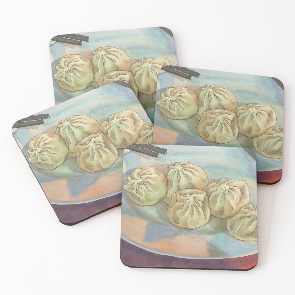 Item preview, Soup Dumplings under the Night Market Lights designed and sold by LoveJingle.