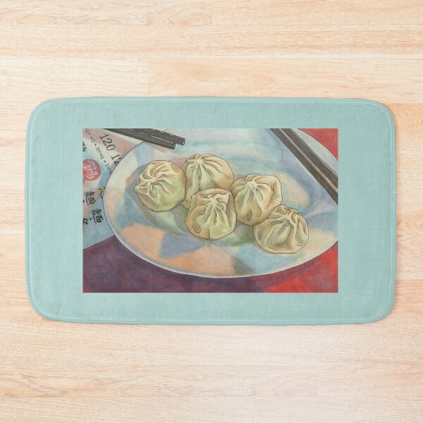 Item preview, Soup Dumplings under the Night Market Lights designed and sold by LoveJingle.