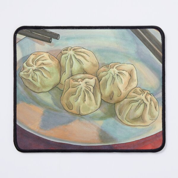 Item preview, Soup Dumplings under the Night Market Lights designed and sold by LoveJingle.