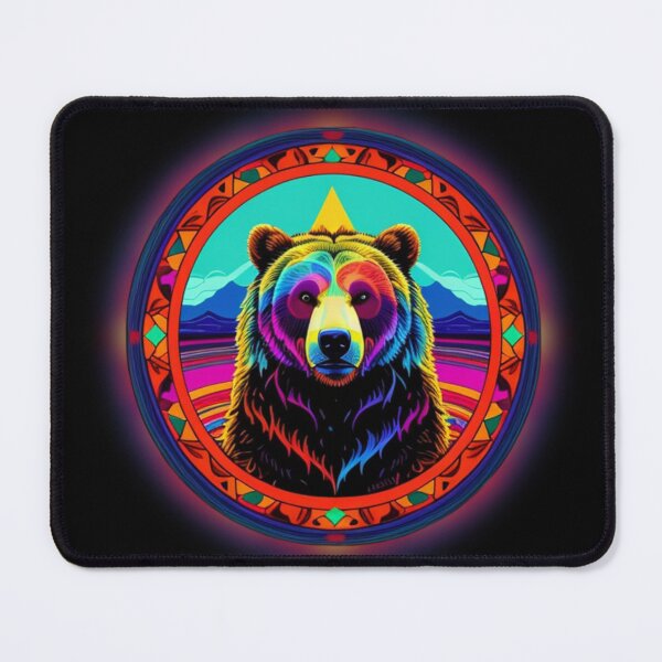 Item preview, Circle Bear designed and sold by LevonsCrazyArt.