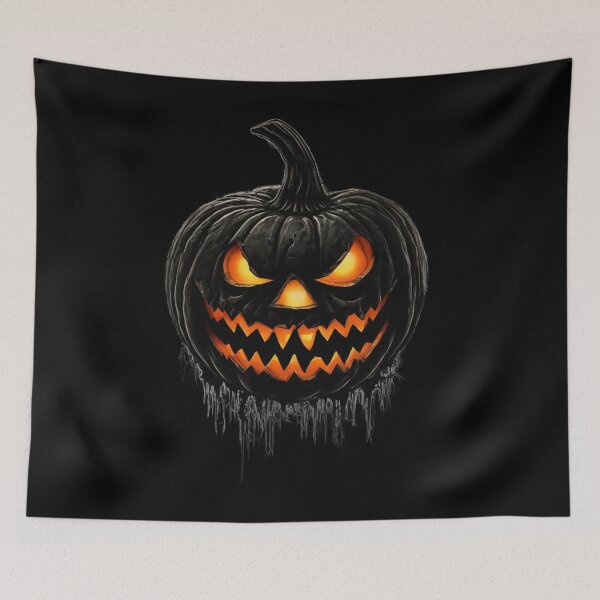 Item preview, Spooky Halloween Pumpkin, Evil Jack O Lantern designed and sold by Burn-Ego.