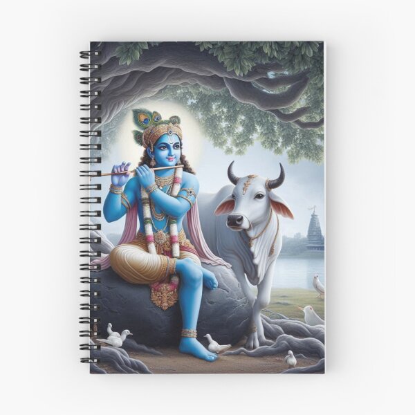 Item preview, Lord Krishna beautiful majestic Art  designed and sold by Eshant.
