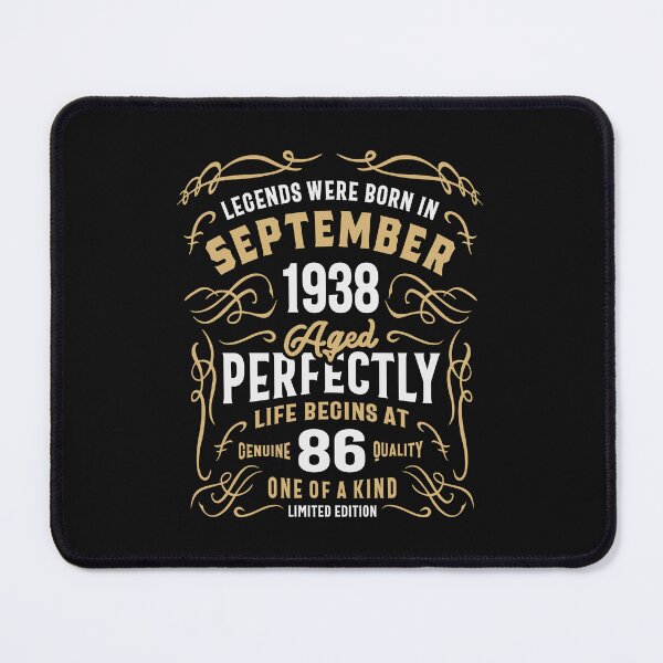 Item preview, September 1938 86th Birthday Gifts 86 Year Old Men Women designed and sold by cidolopez.