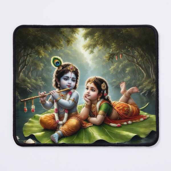Item preview, Radhe Krishna cutest love of Art designed and sold by Eshant.