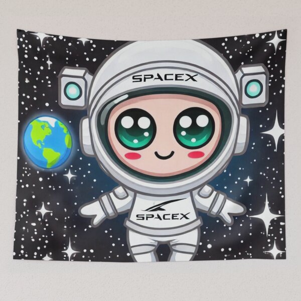 Item preview, kawaii astronaut designed and sold by TEEJAMBOREE.