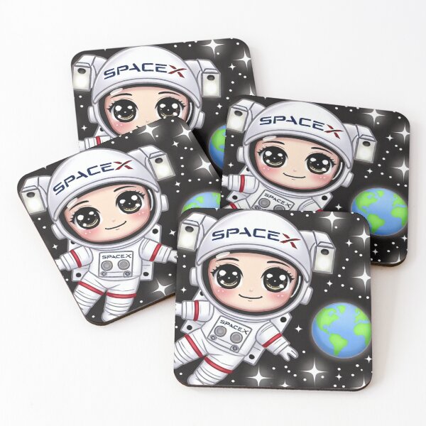 Item preview, kawaii astronaut designed and sold by TEEJAMBOREE.