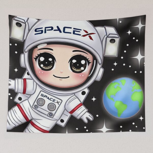 Item preview, kawaii astronaut designed and sold by TEEJAMBOREE.