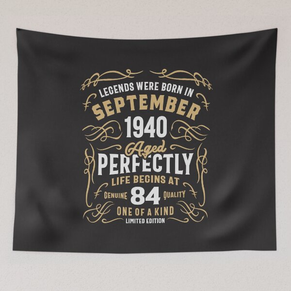 Item preview, September 1940 84th Birthday Gifts 84 Year Old Men Women designed and sold by cidolopez.