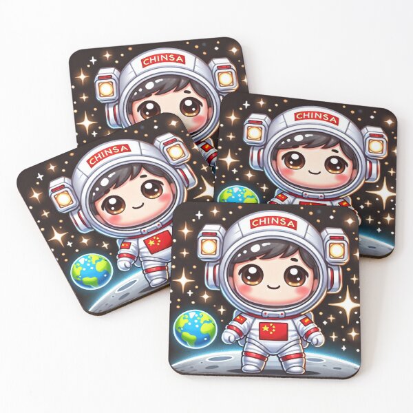 Item preview, kawaii astronaut designed and sold by TEEJAMBOREE.