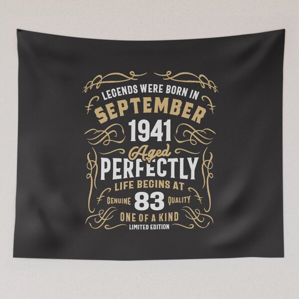 Item preview, September 1941 83rd Birthday Gifts 83 Year Old Men Women designed and sold by cidolopez.