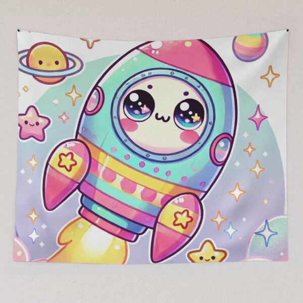 Item preview, kawaii astronaut designed and sold by TEEJAMBOREE.