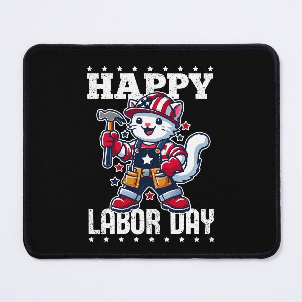 Item preview, Happy labor day x happy labor day designed and sold by The Knick Knack Nook.