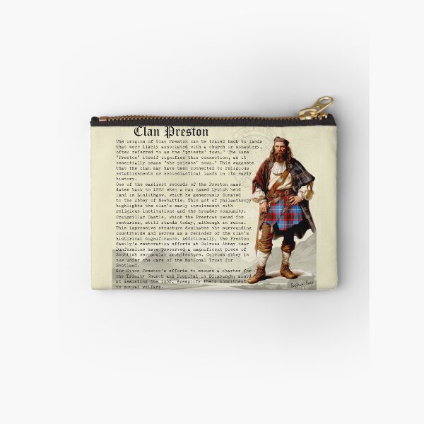 Item preview, Preston Scottish Clan History  designed and sold by BagTown Clans.