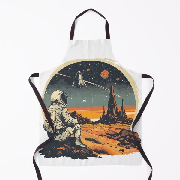 Item preview, Astronaut Watching the Distant Galaxy designed and sold by Artcurrents.