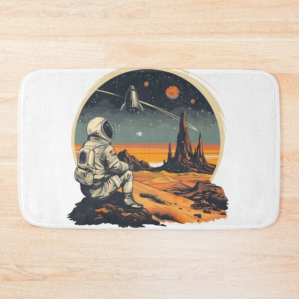 Item preview, Astronaut Watching the Distant Galaxy designed and sold by Artcurrents.