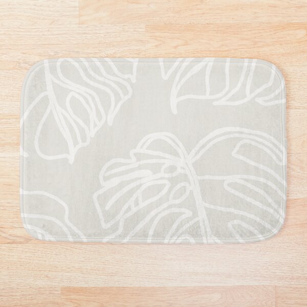 Item preview, Monstera | Linen Beige designed and sold by ThePrintNook.