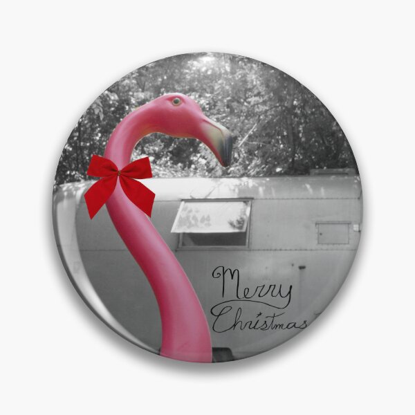 Item preview, Holiday Pink Flamingo designed and sold by Hilary Walker.