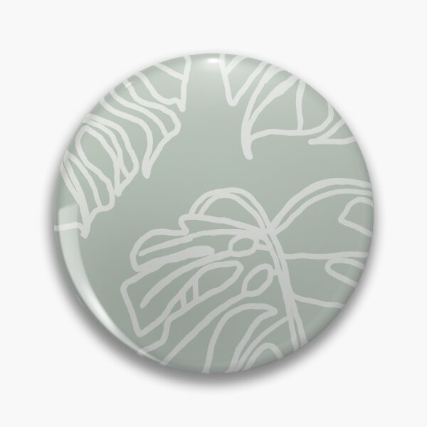 Item preview, Monstera | Mist Green designed and sold by ThePrintNook.