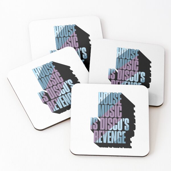Item preview, HOUSE MUSIC  - Disco's Revenge 5 (black/purple/blue)  designed and sold by Discothreadz.